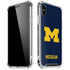 University of Michigan M Logo iPhone XS Max Clear Case